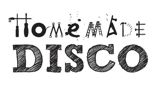homemade disco logo
