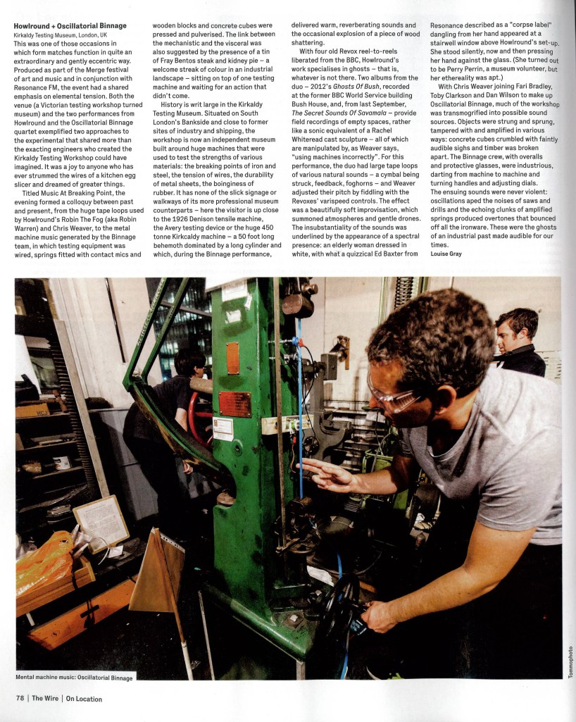 Wire Out Here - Dec 2013 Review