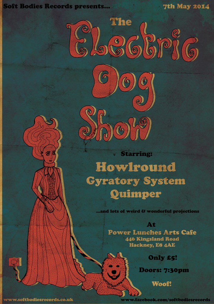 electric dog show flier