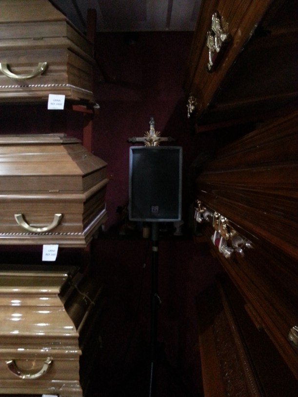 Funeria Installation close