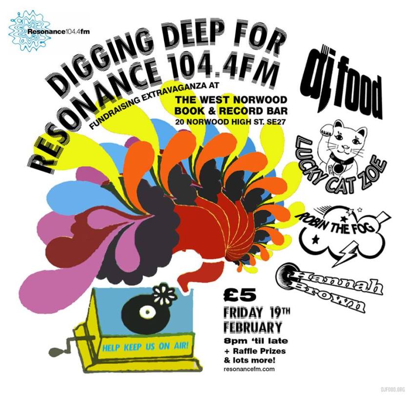 Digging Deep Poster - DJ Food